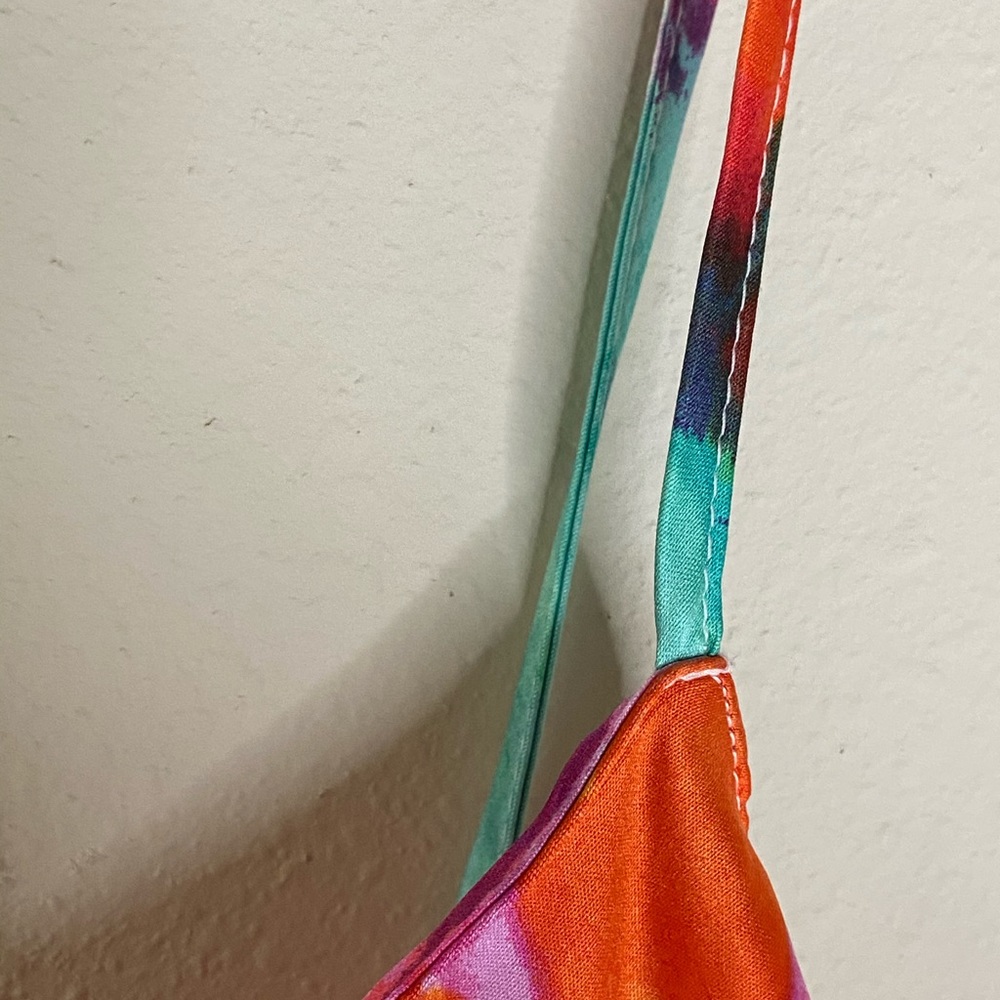COLORFUL SILK DRESS - Picture 4 of 5